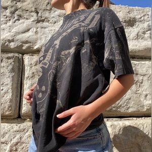 Slash Black Tee (SIZE LARGE)